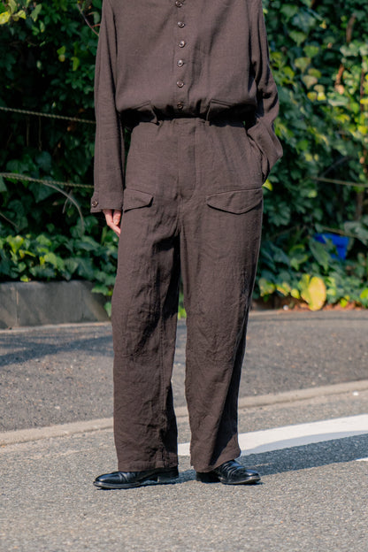 Silk Linen F1B Pants