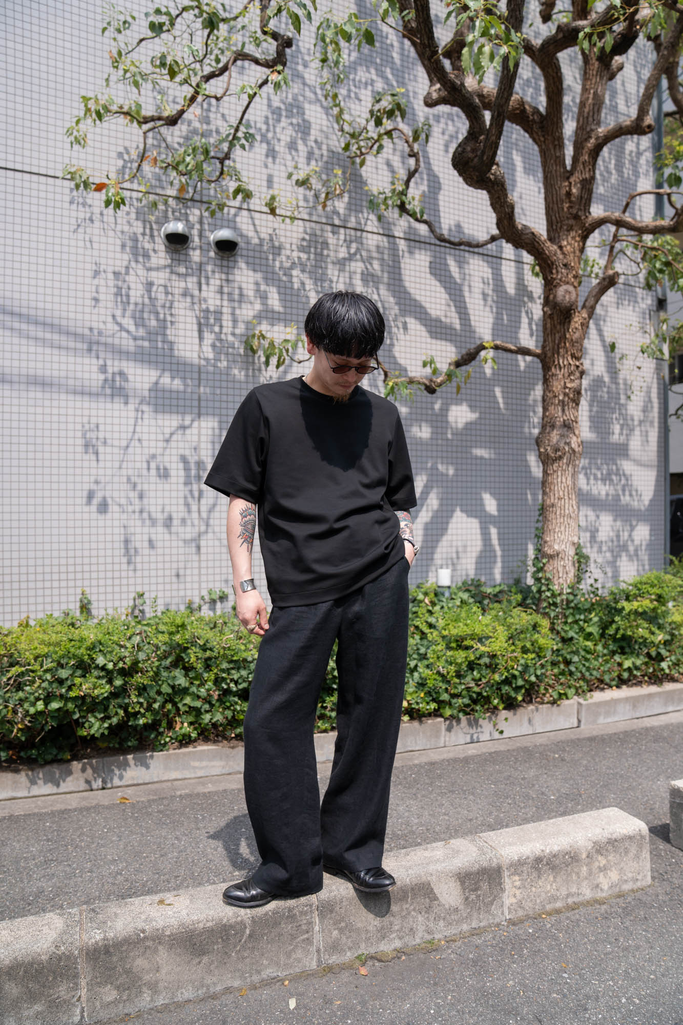 HALF-SLEEVED T-SHIRT