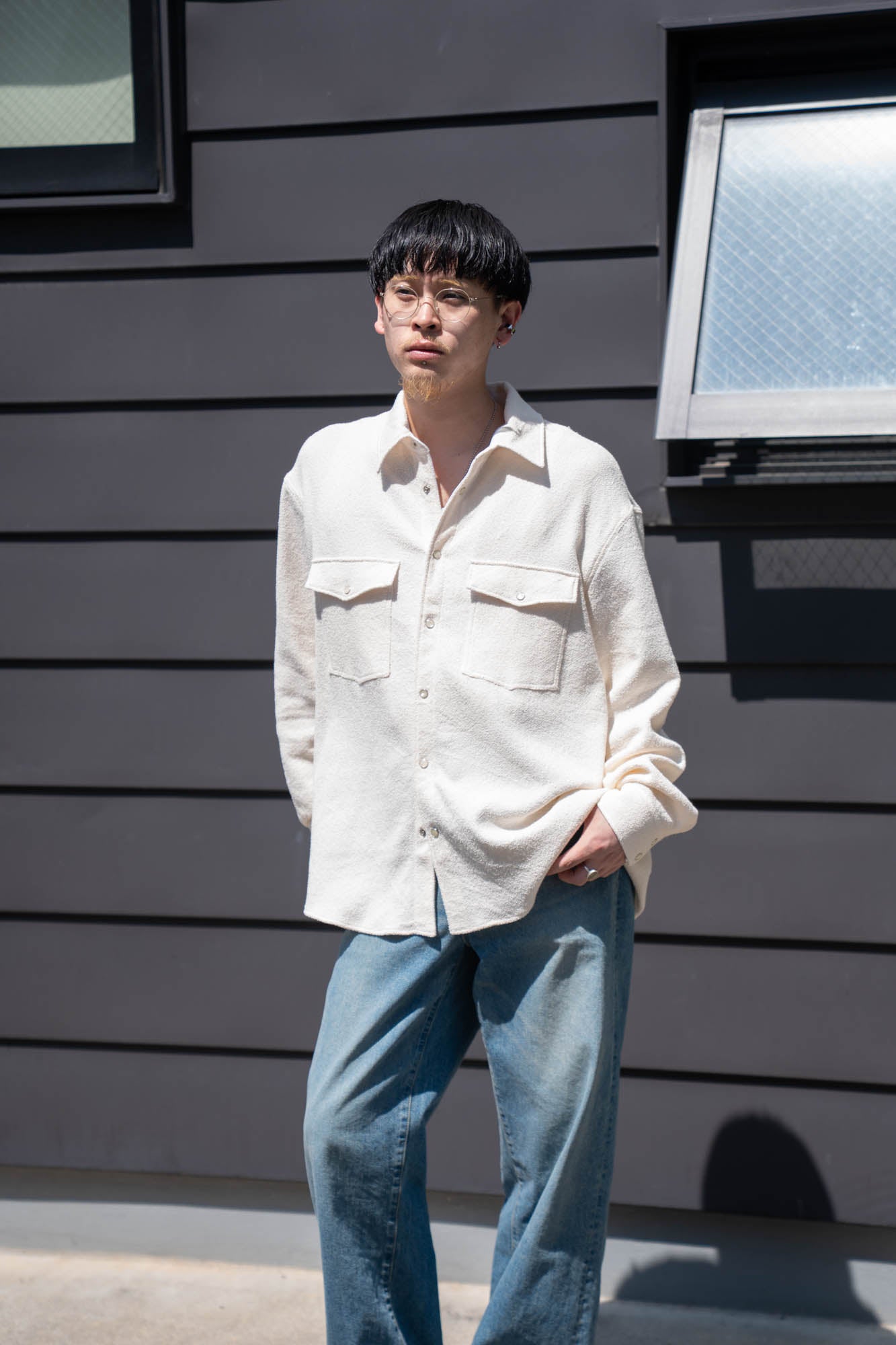 TOWEL WRAP WORK SHIRT