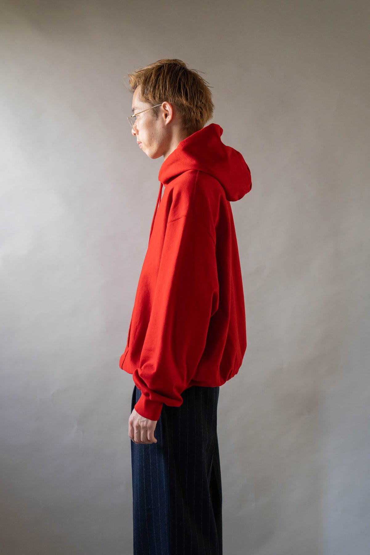 Soft&Hard Sweat Hoodie P/O Wide