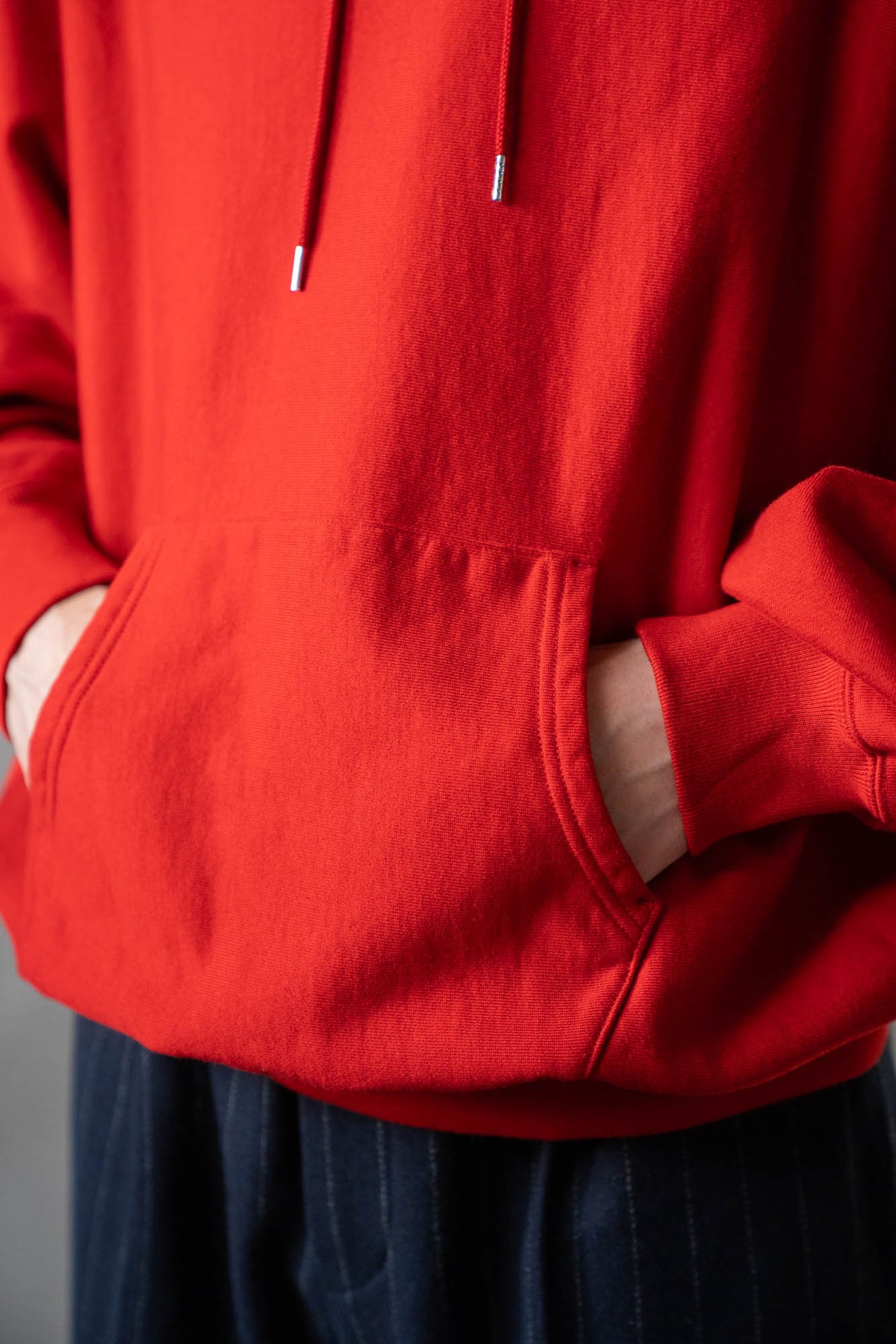 Soft&Hard Sweat Hoodie P/O Wide