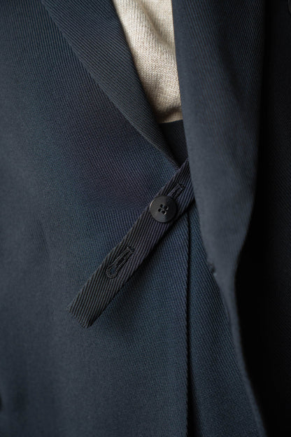 Double-breasted Jacket in Rayon Tricotine