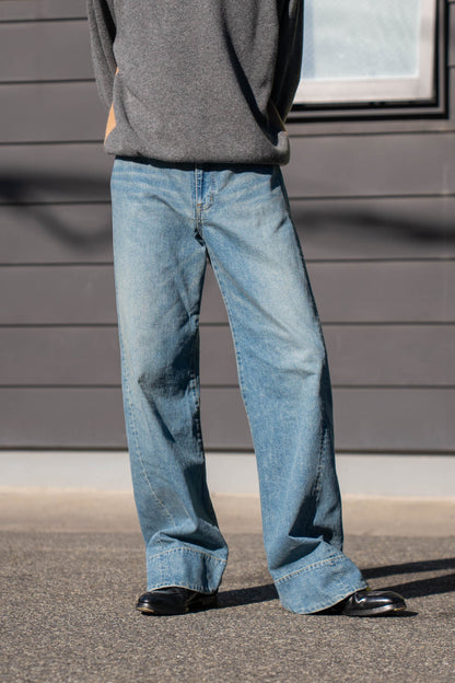 TWIST CUT DENIM JEANS(ST.1396)