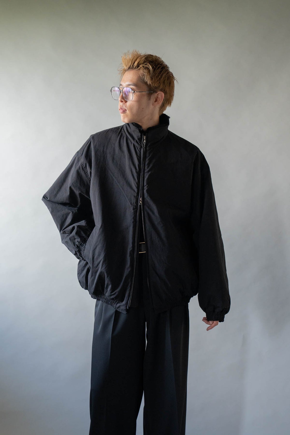 MOUTON INNER REVERSIBLE PADDED JACKET(ST.1556)