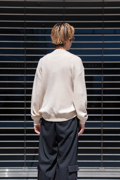 CASHMERE SKIING SWEAT KNITSHIRT