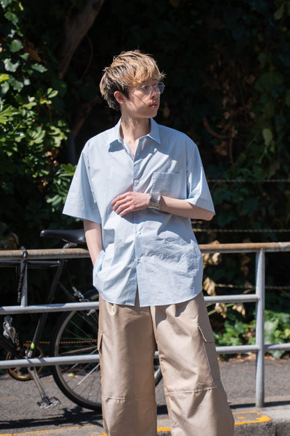 SUVIN COTTON OVERSIZED SS SHIRT(ST.1497)