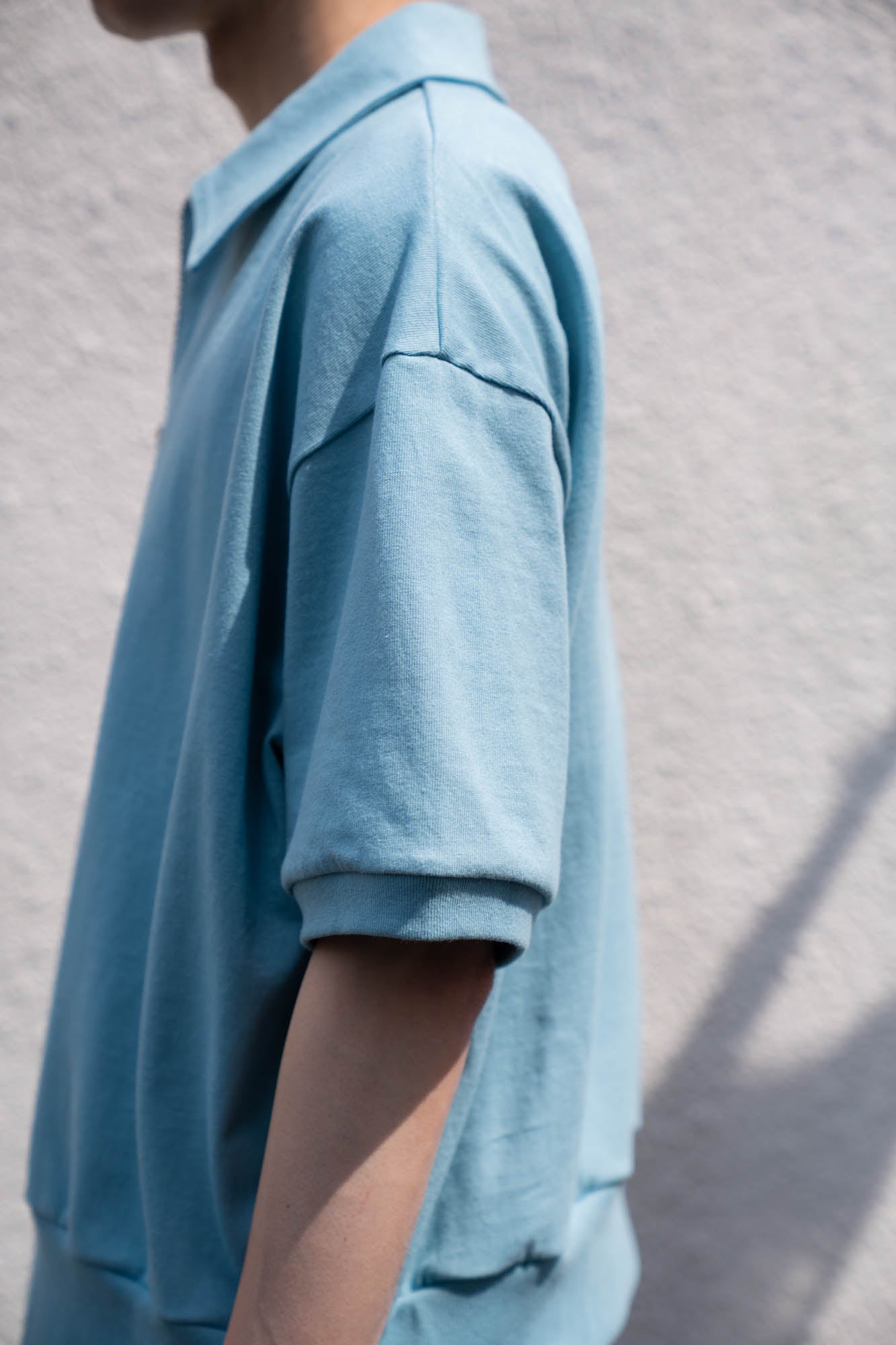 HALF ZIP JERSEY SHORT SLEEVE