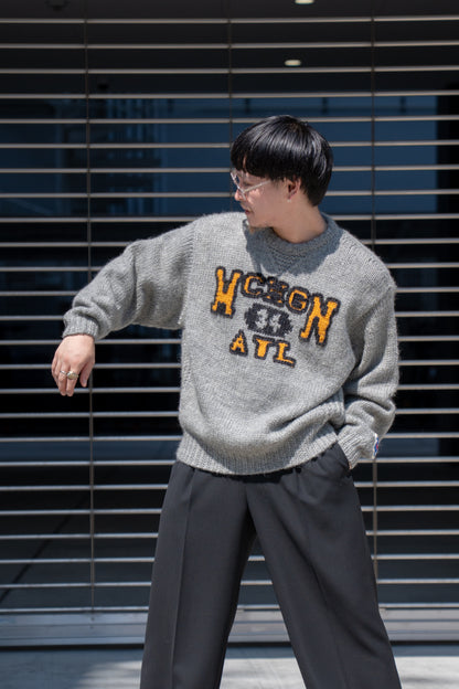 HAND KNITTING SWAETSHIRT