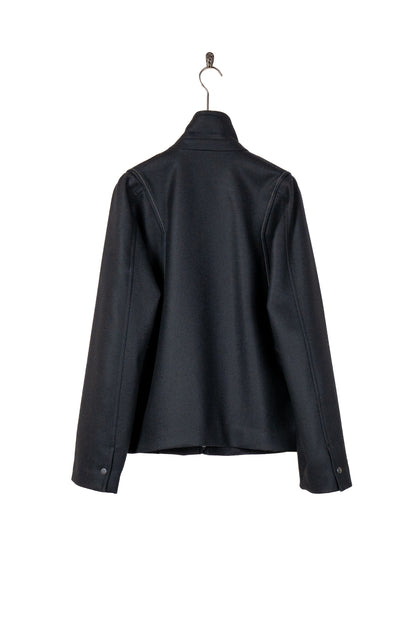 MODIFIED SLEEVE ZIP BLOUSON