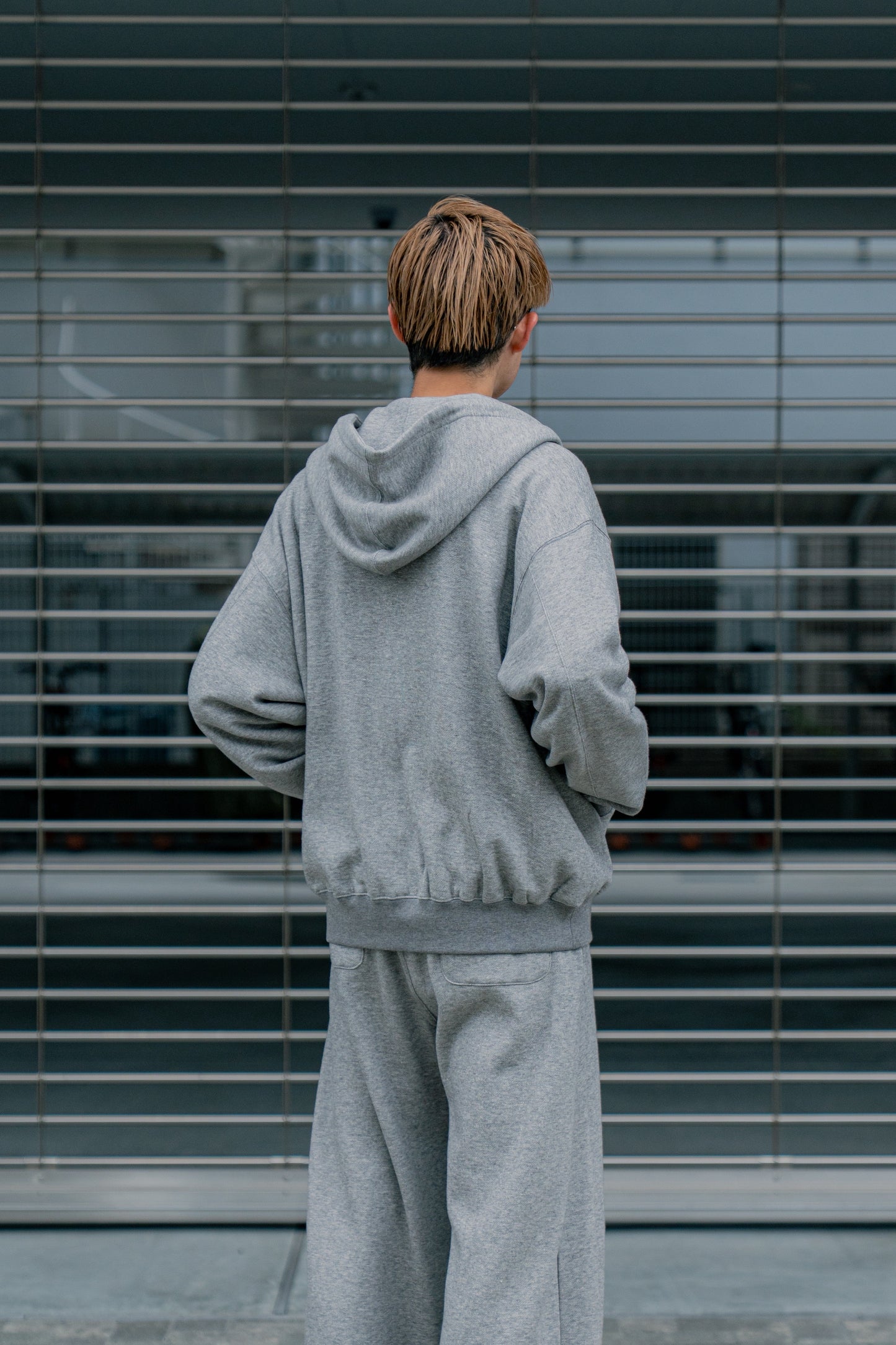 YAK/COTTON SWEAT ZIP HOODY(ST.1287)