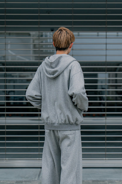 YAK/COTTON SWEAT ZIP HOODY(ST.1287)