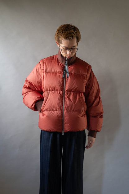 08sircus × TAION Down detachable bomber reversible