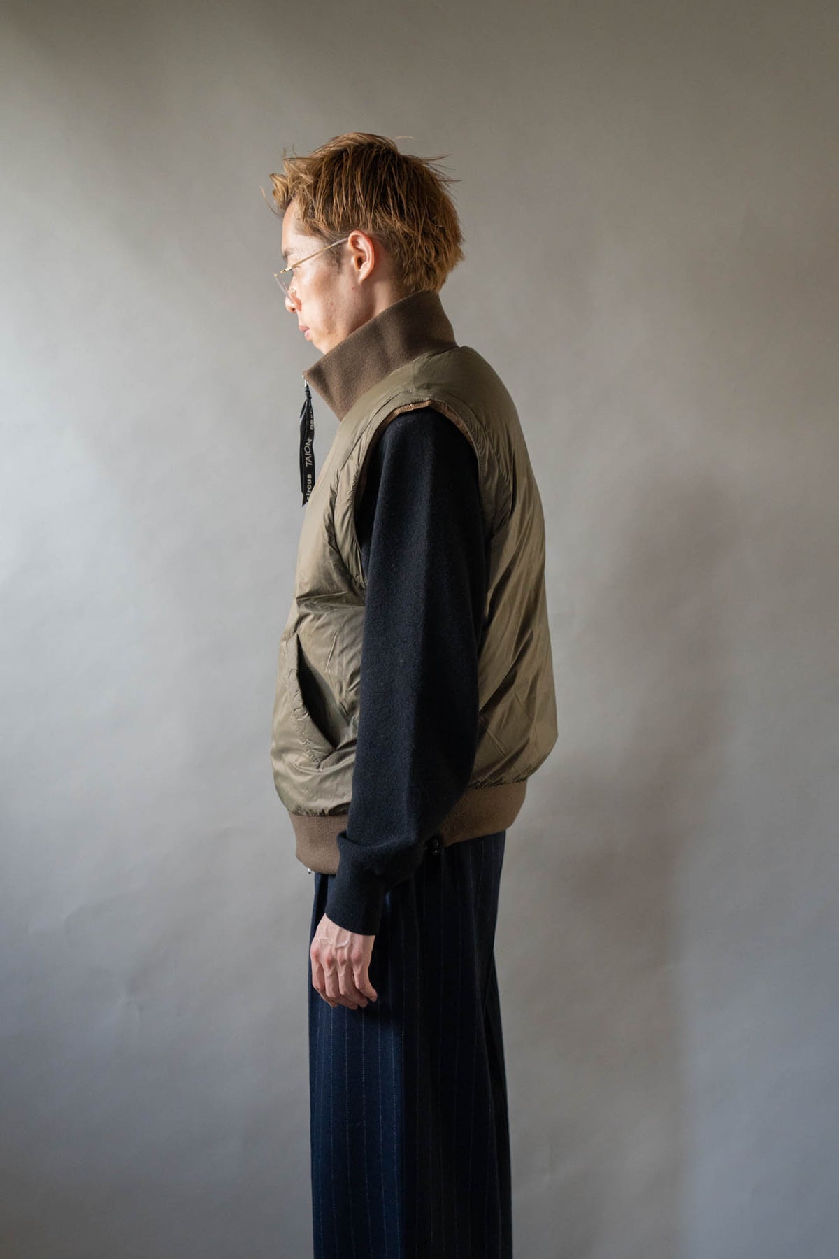 08sircus × TAION Down detachable bomber reversible