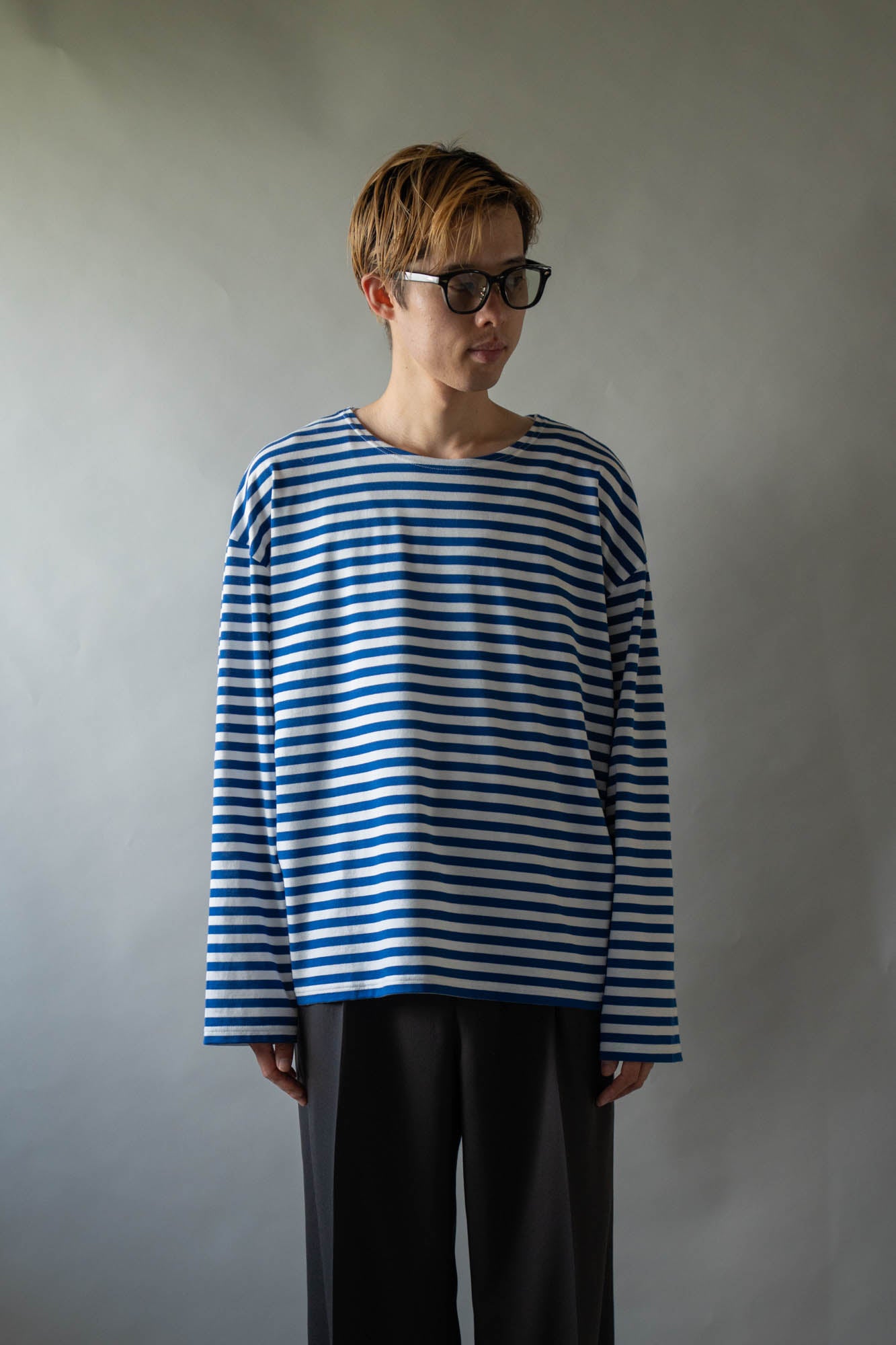 BORDER LONG T SHIRT | ボーダーTシャツ REVERBERATE（リバーバレイト