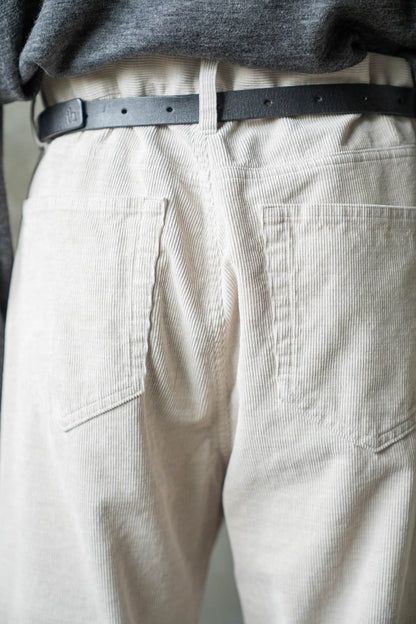 stone‑washed corduroy pants