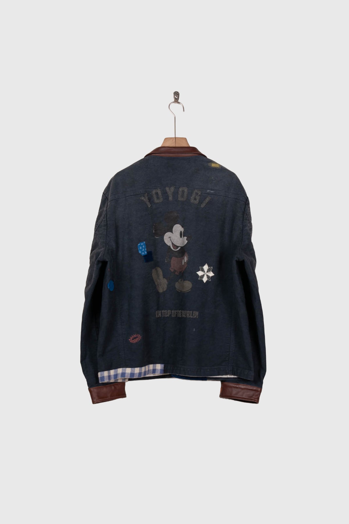 Vintage-finished work jacket