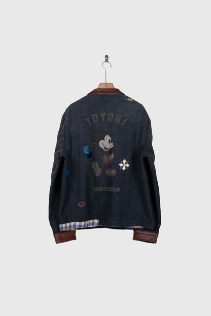 Vintage-finished work jacket