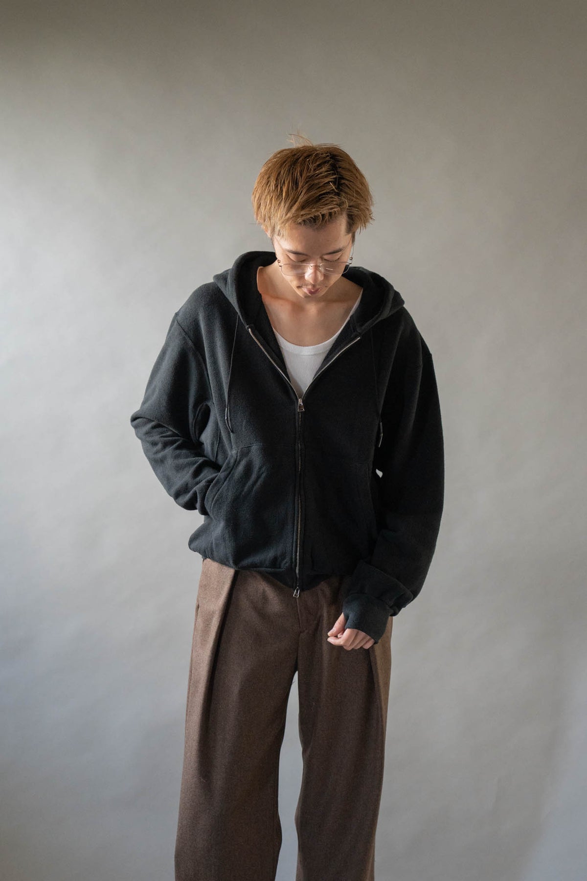 OFFICE ZIP HOODIE