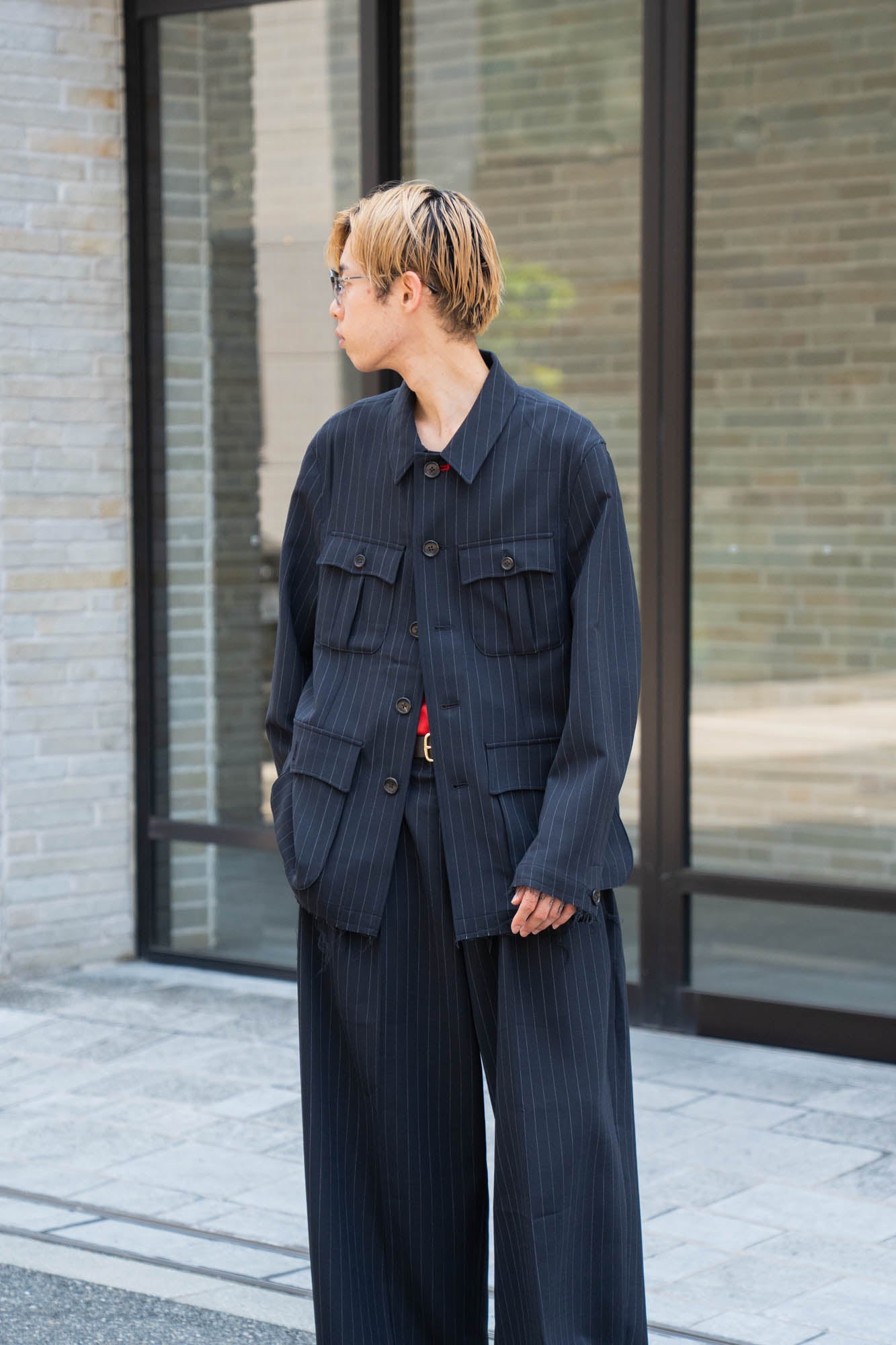 Bonded wool jacket
