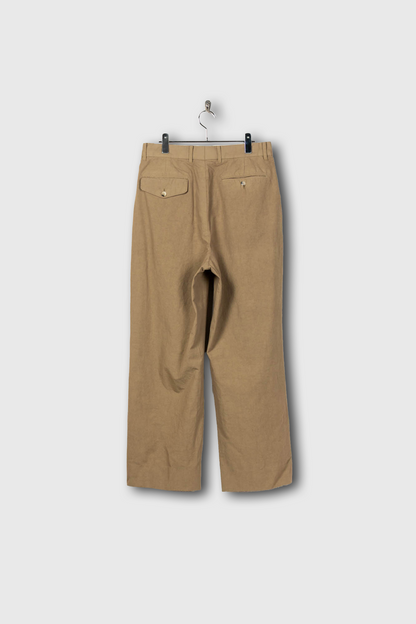 GD INVERTED PLEAT TROUSERS