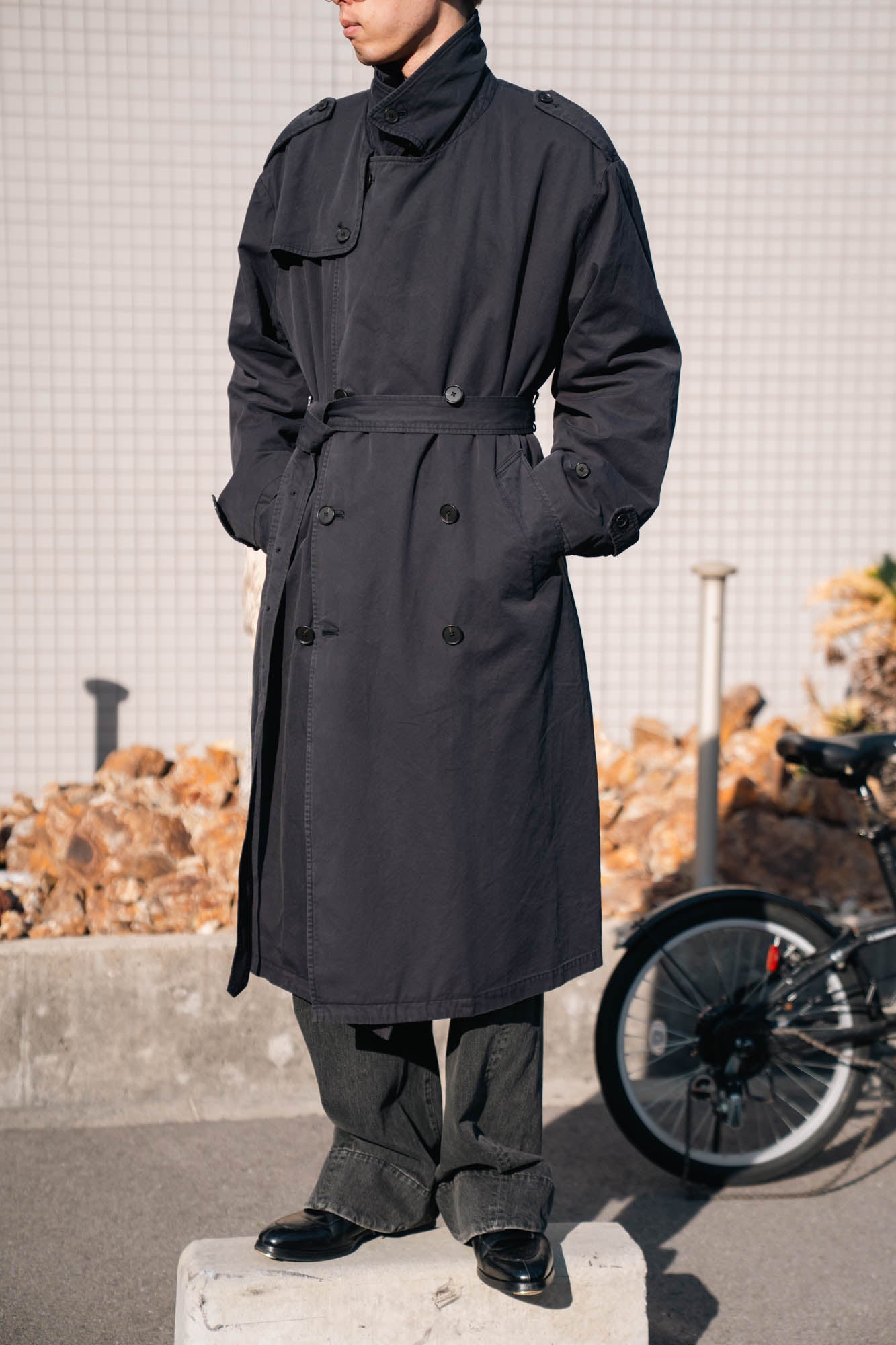 VINTAGE TRENCH COAT(ST.1374)