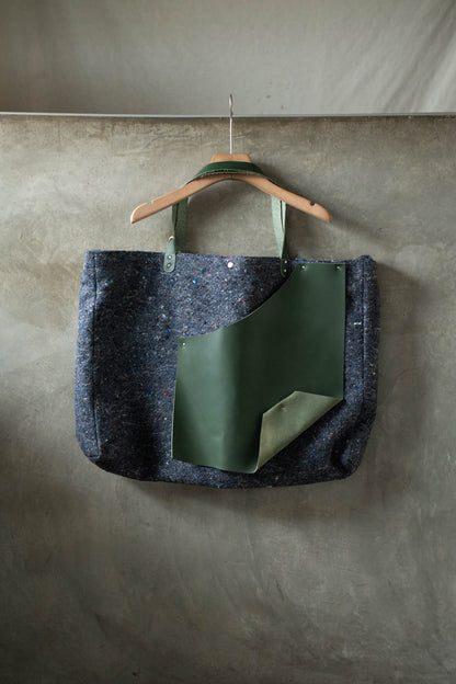 ATELIER BAG -WITH VEGETABLE TANNED LEATHER- for sign