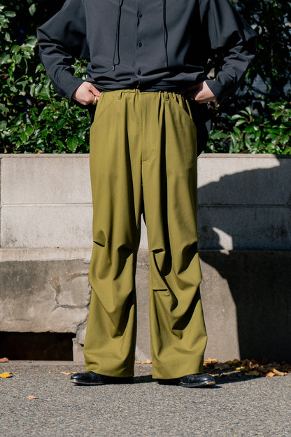 CARGO PANT IN WOOL TROPICAL