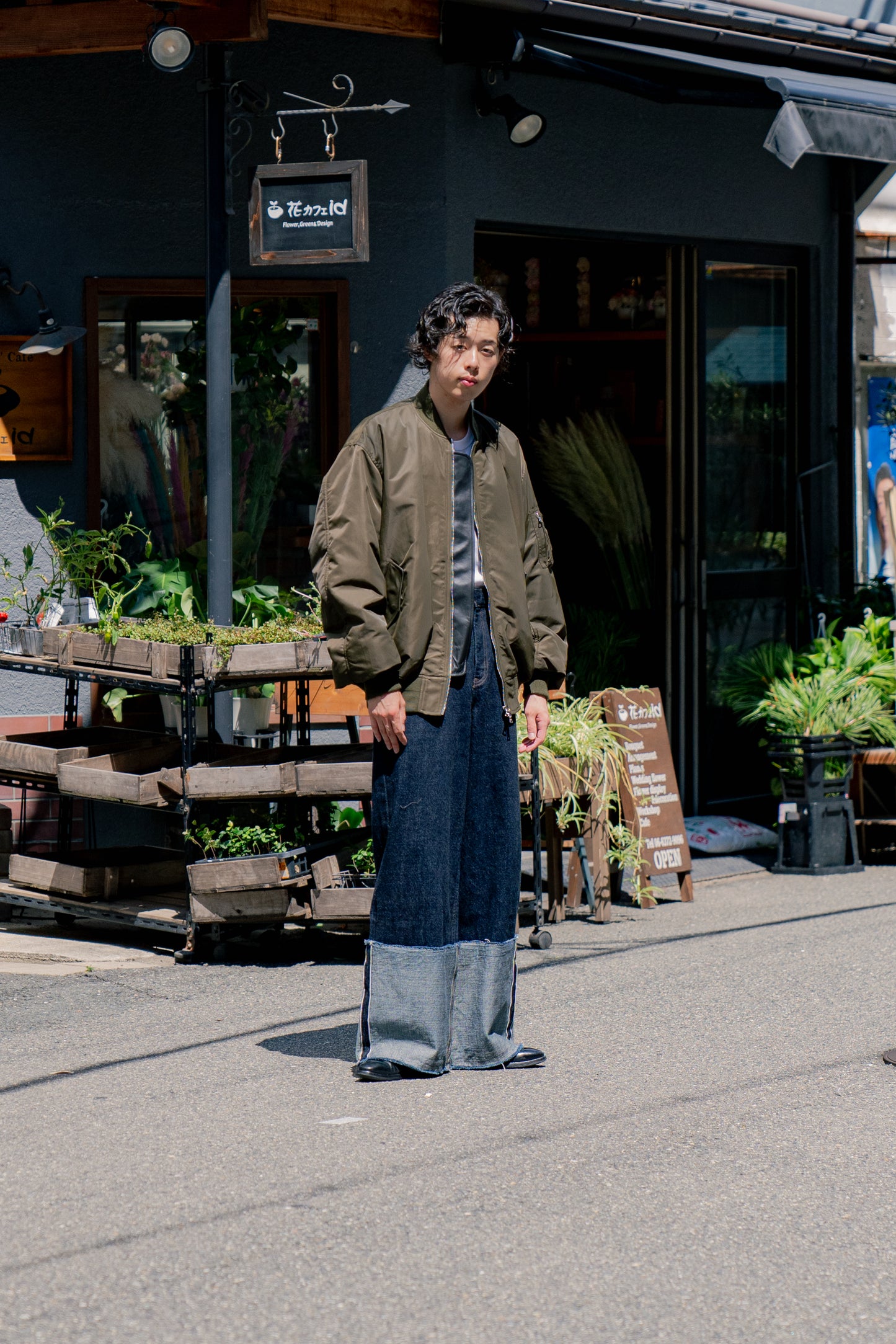 OVERSIZED FLIGHT JACKET