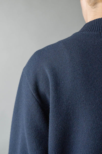 CREW NECK CARDIGAN
