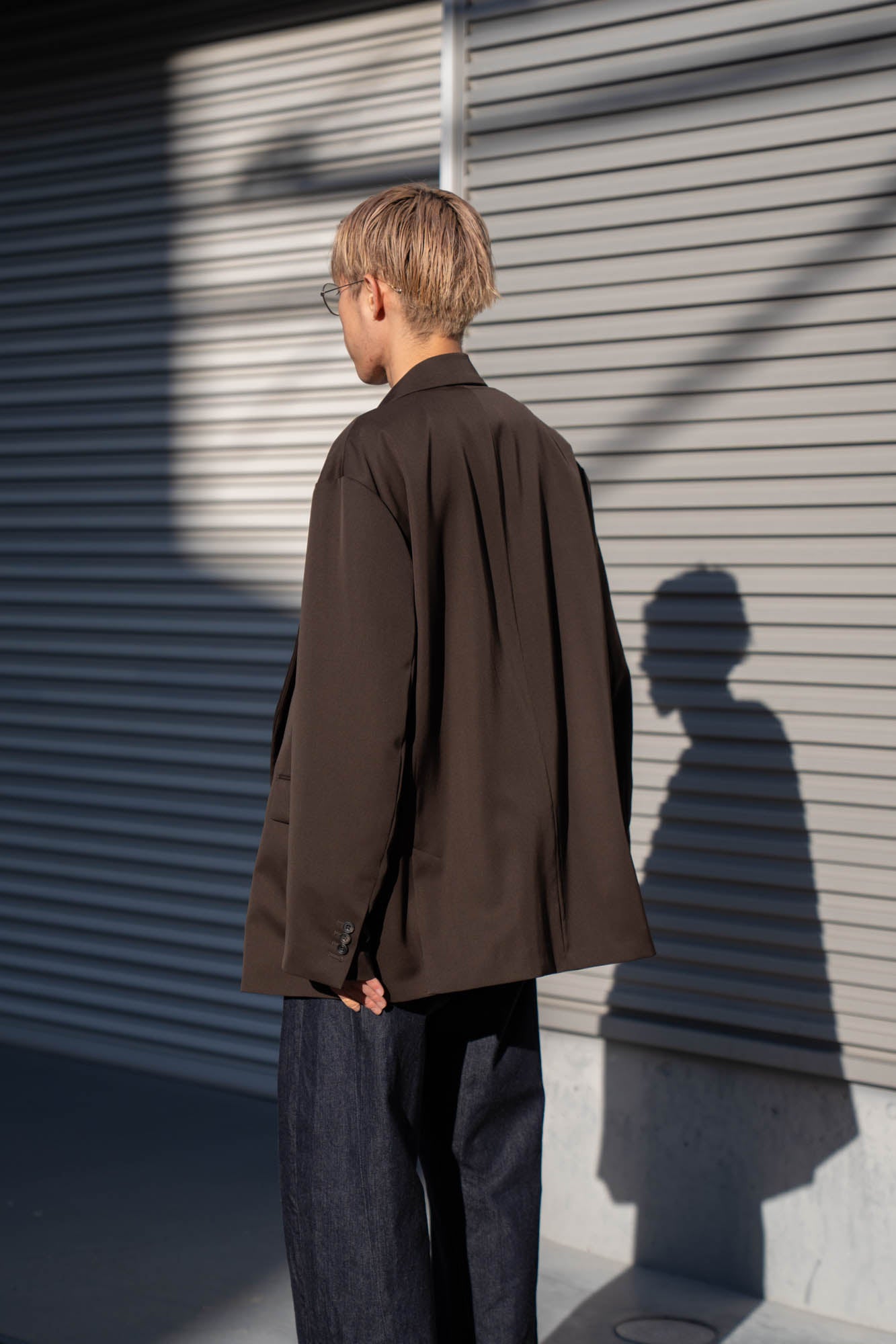 OVERSIZED DOUBLE BREASTED JACKET(ST.1411)