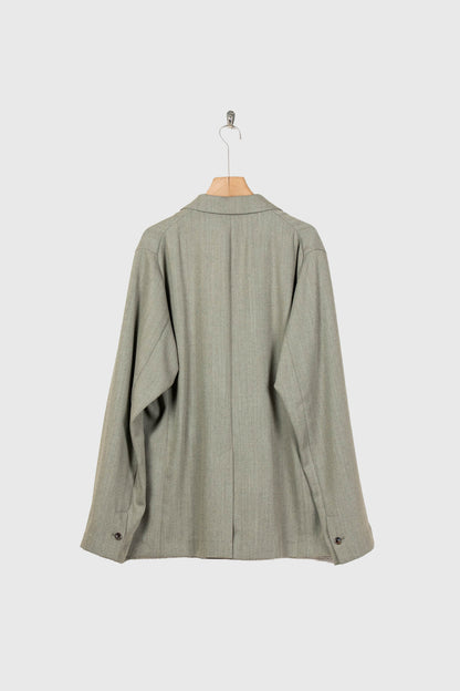 DOUBLE-BREASTED RELAX SHOULDER JACKET