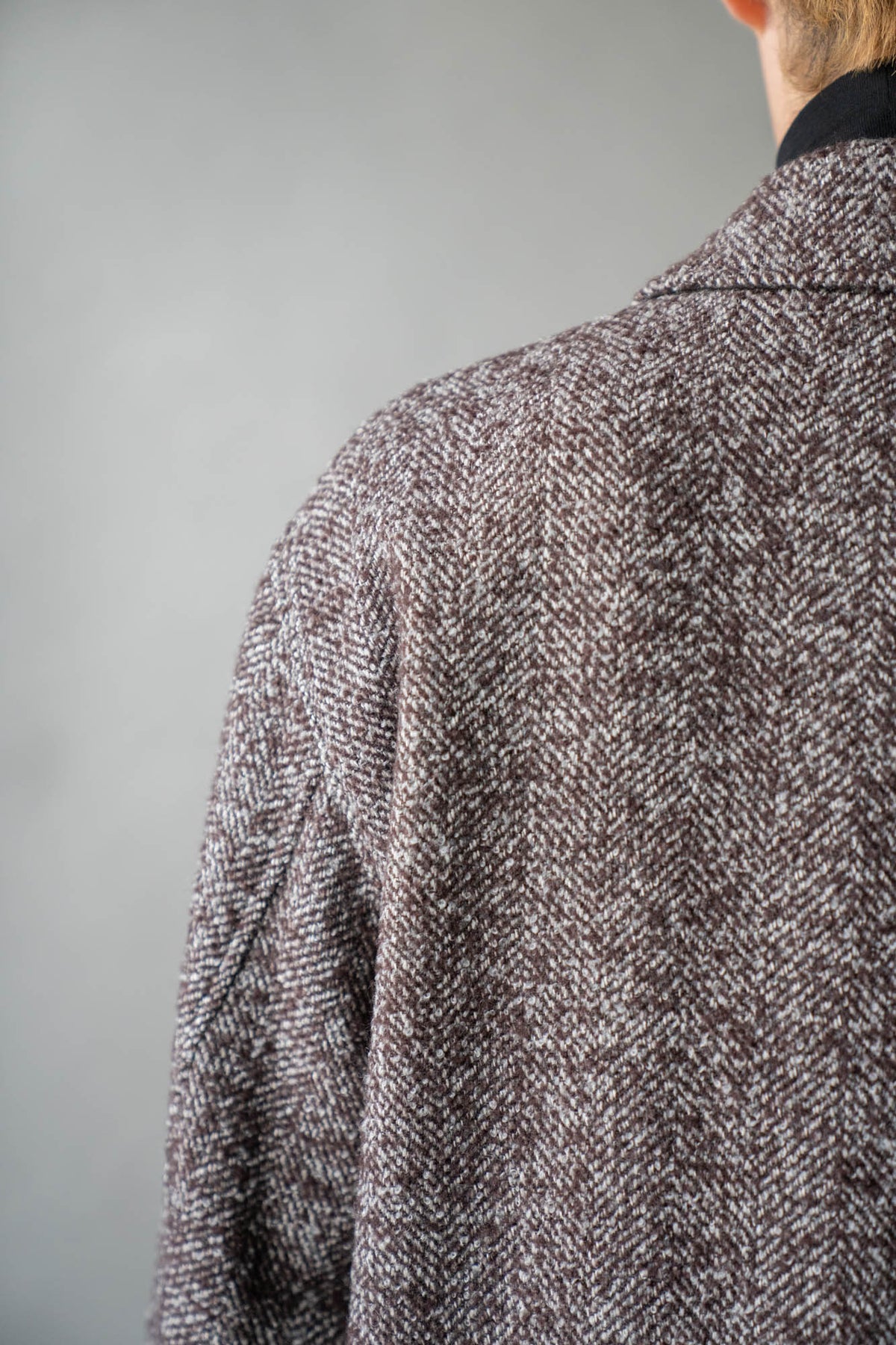 LOOP TWEED SEAM POCKET BLOUSON