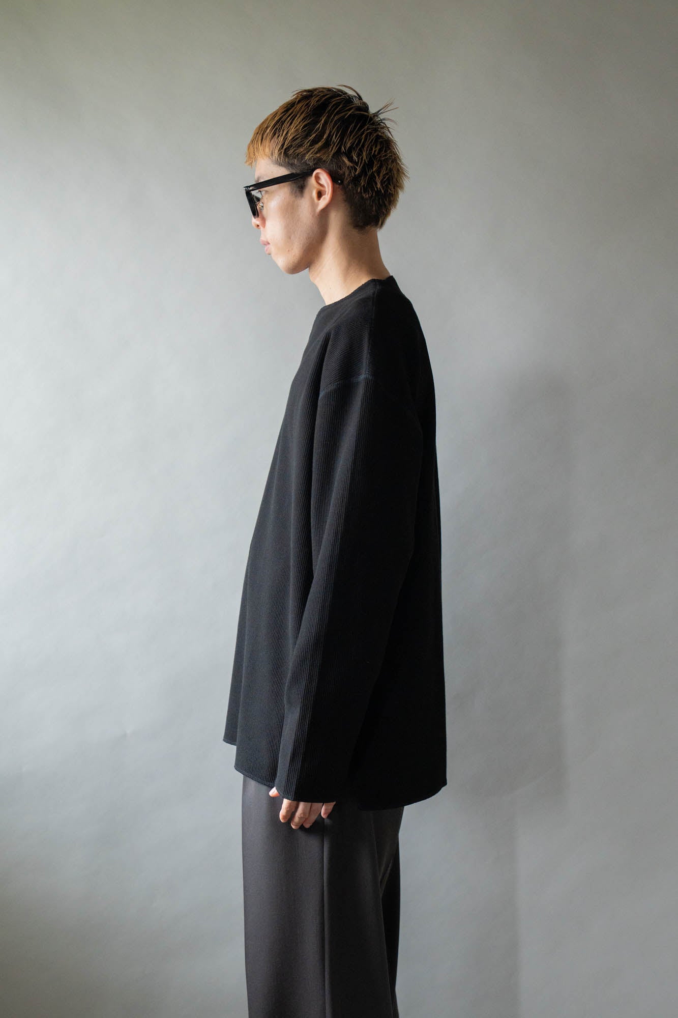 Rough&Smooth Thermal Over-neck L/S