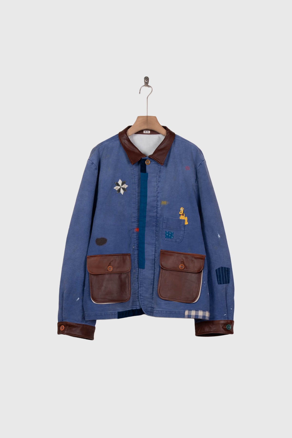 Vintage-finished work jacket