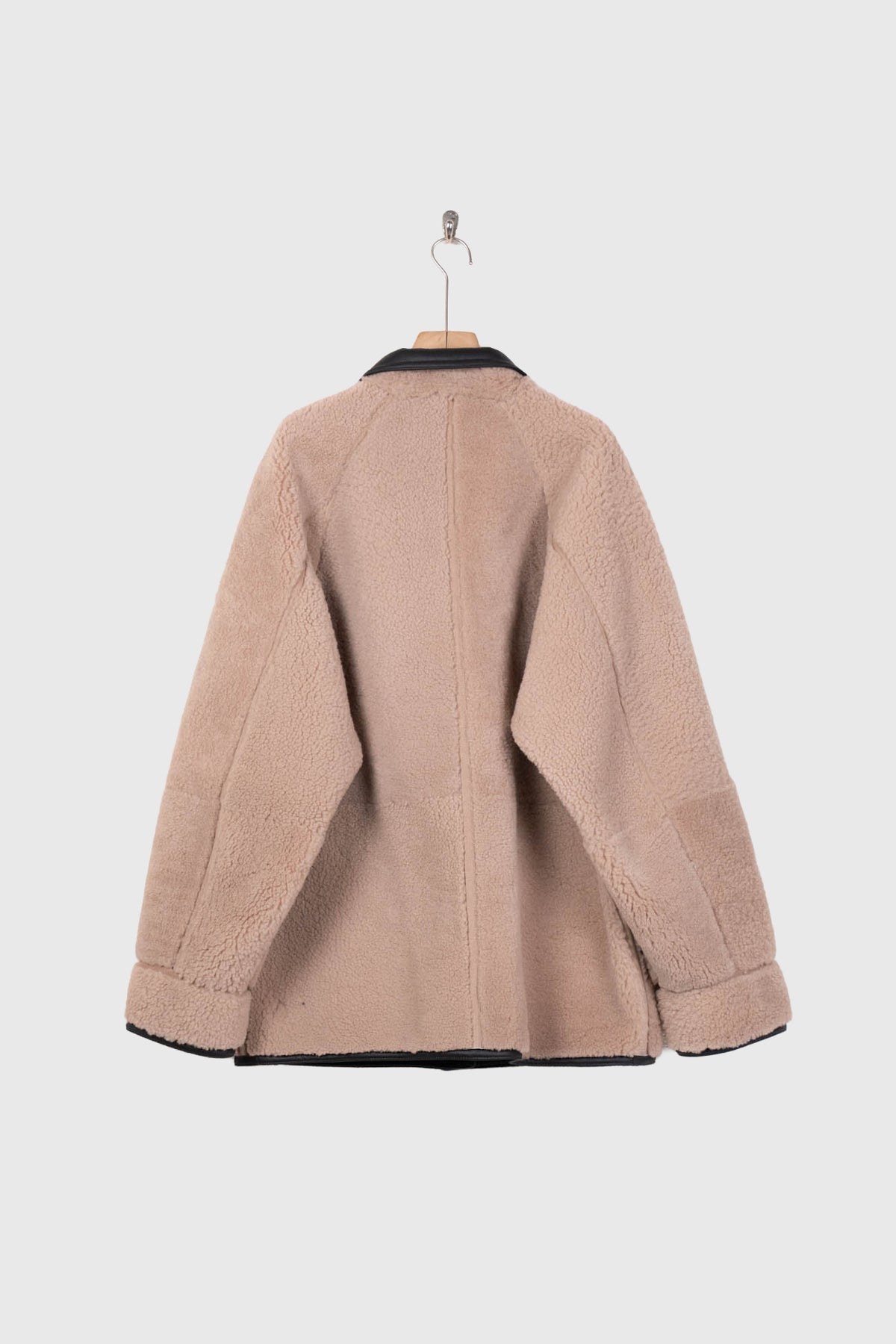 REVERSIBLE MOUTON BLOUSON