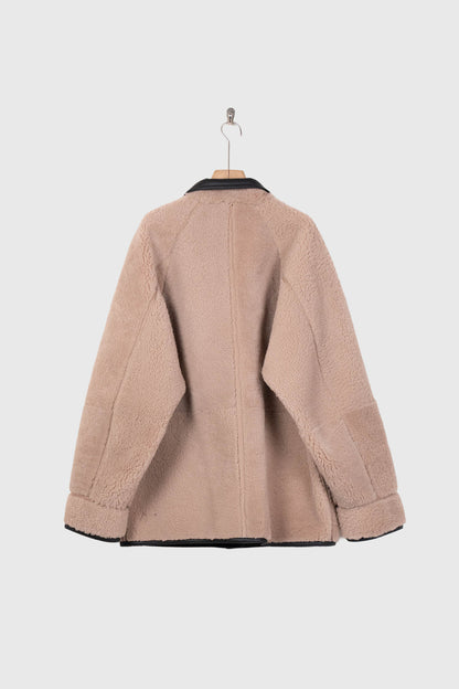 REVERSIBLE MOUTON BLOUSON