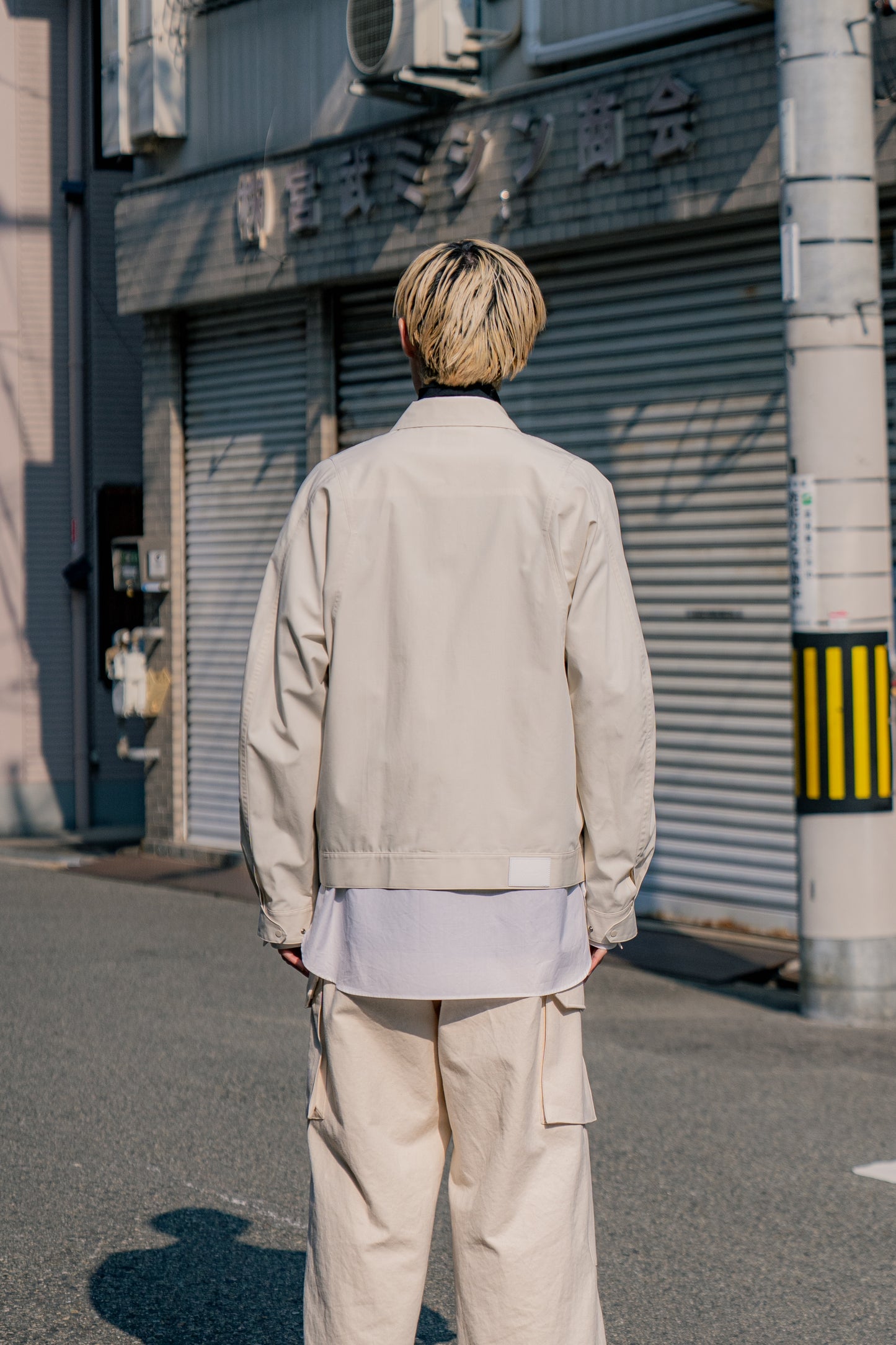 MODIFIED SLEEVE SHIRT BLOUSON