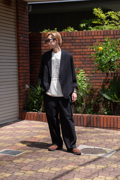 Silk/Cotton Nep Side Seamless 4P Pants
