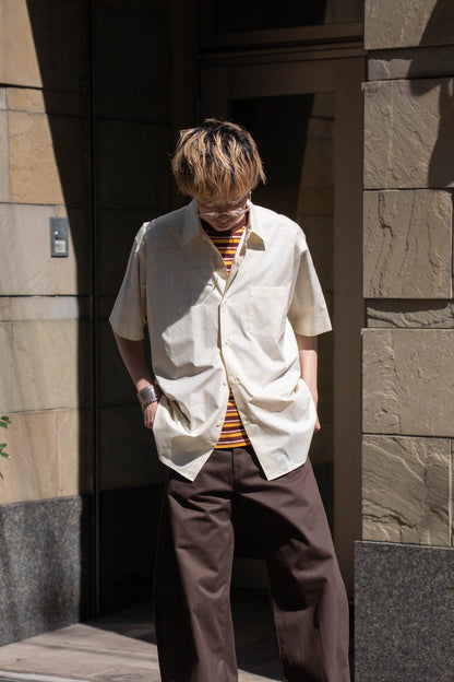 SUVIN COTTON OVERSIZED SS SHIRT(ST.1497)
