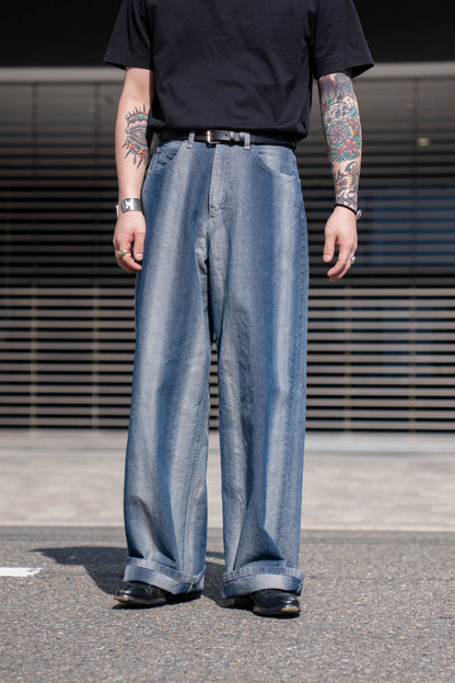 GRADATION DENIM PANTS (BAGGY)