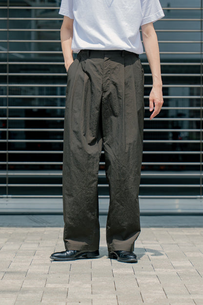 WINDPROOF NYLON WIDE EASY TROUSERS(ST.1278)