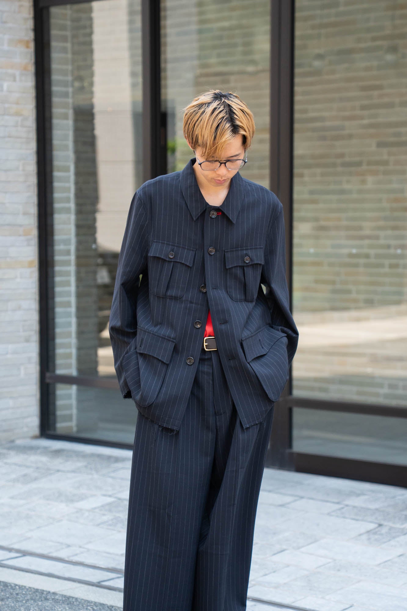 Bonded wool jacket
