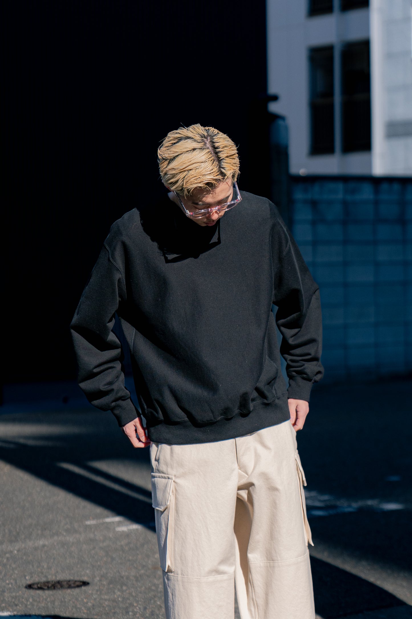 Soft&Hard Sweat Crew-Neck P/O Big