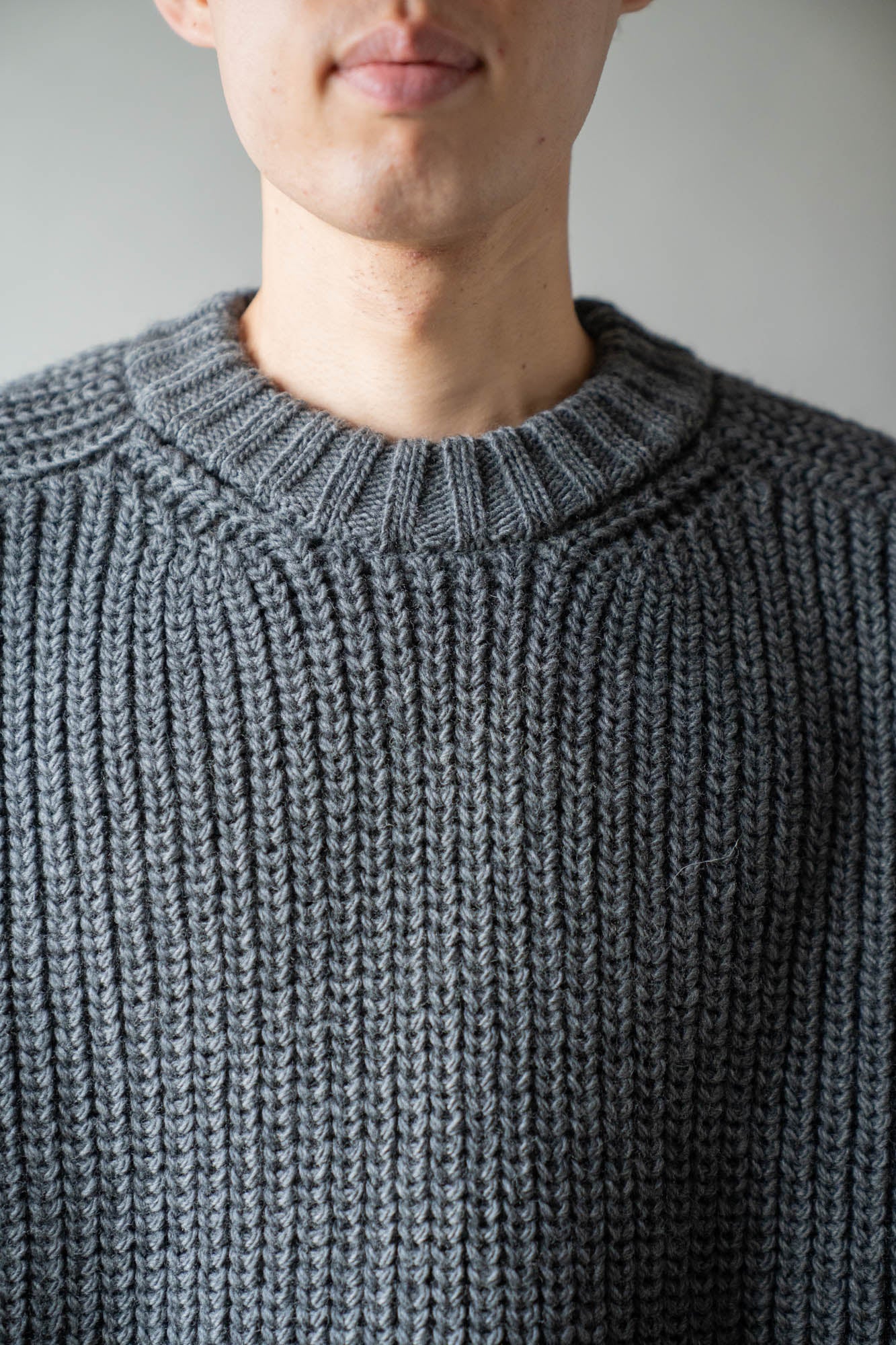 Belt. Slit Knit in Merinos d`Arles