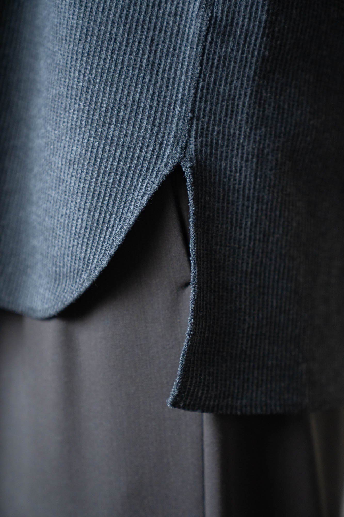 Rough&Smooth Thermal Over-neck L/S
