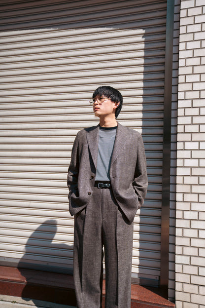 WOOL LINEN 2B JACKET