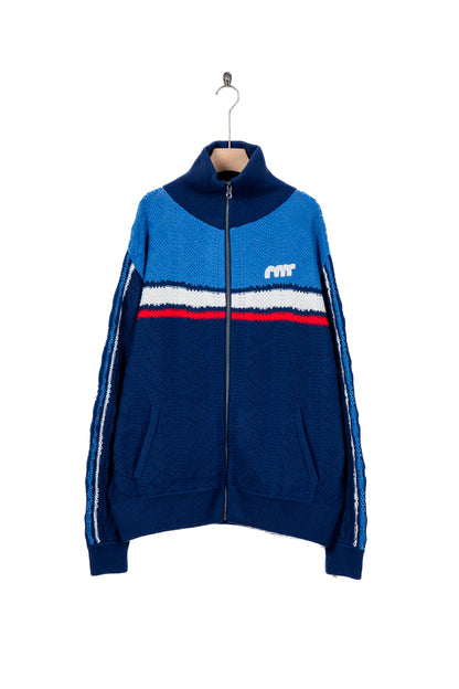 KNITTING TRACK JACKET