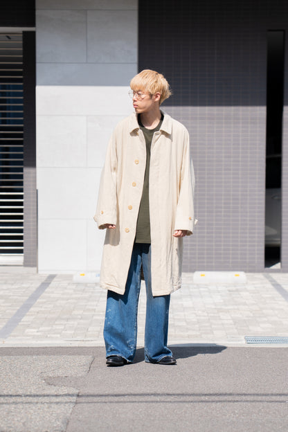 Classic Wool Balmacaan Coat