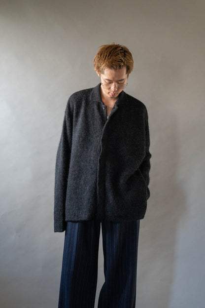 Kid Mohair Knit Shirts