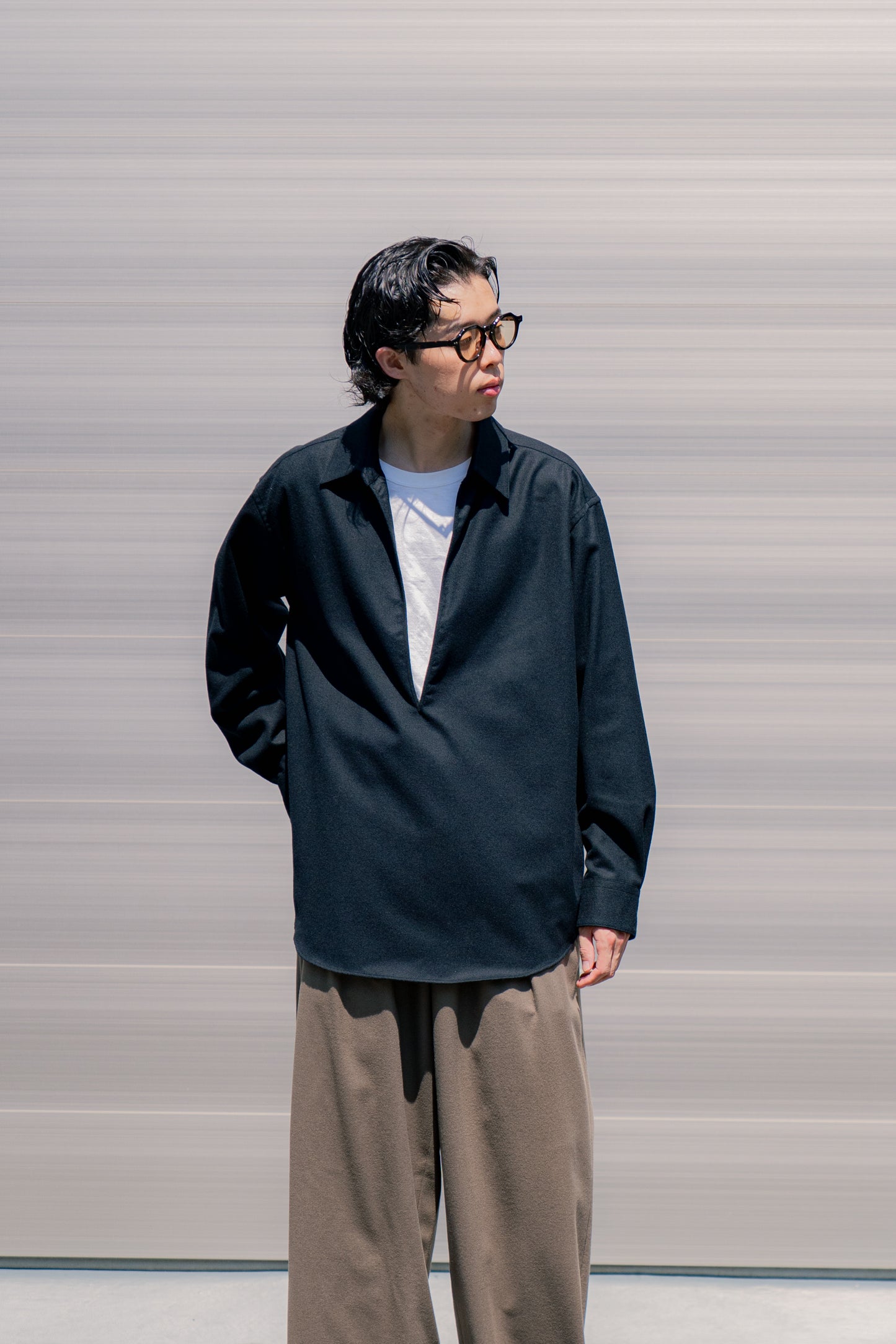 OVERSIZED SKIPPER SHIRT